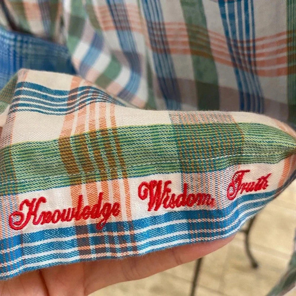 Robert Graham Mens Long Sleeve Plaid Button Down Short Size 2XL Business Casual - Picture 5 of 9